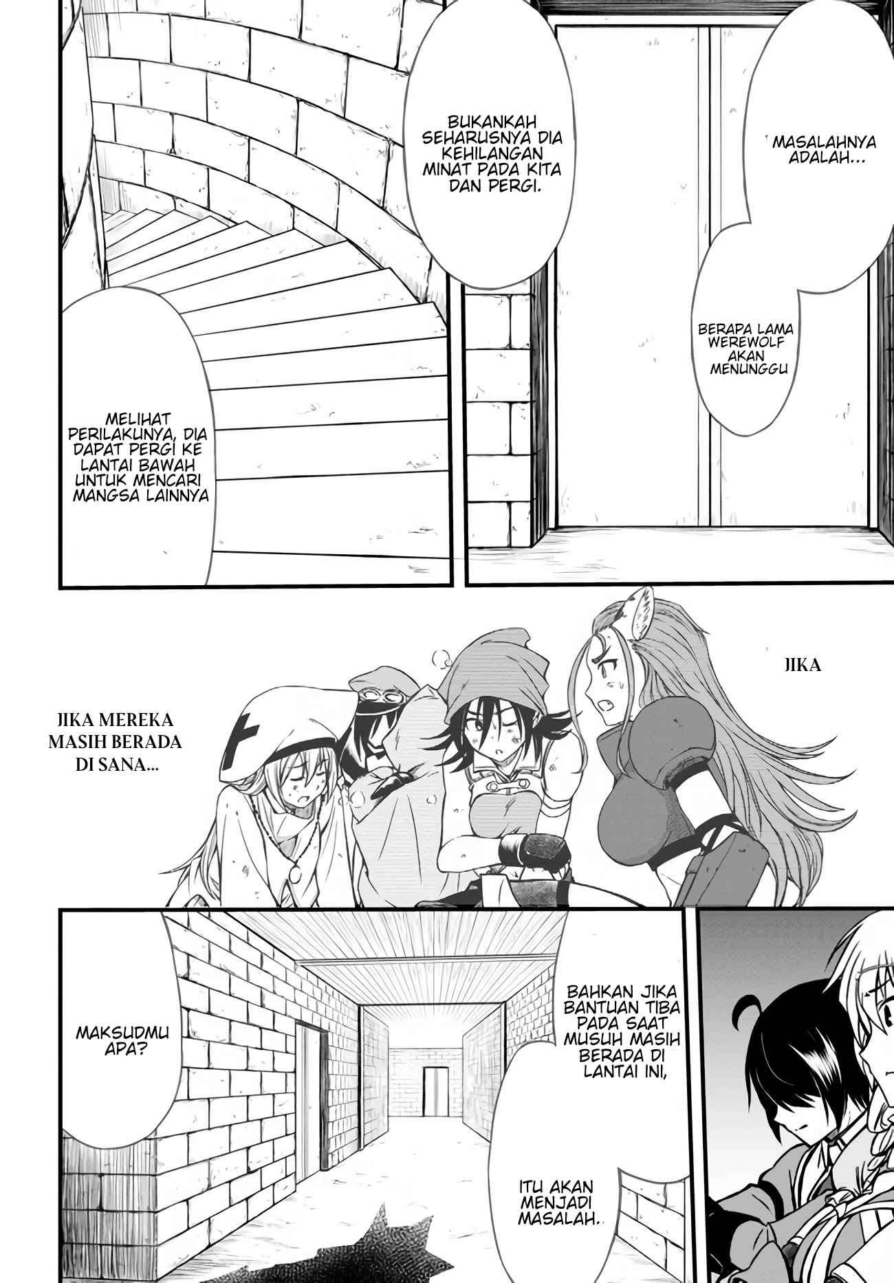 Hazure Akamadoushi ha Kenjyatime ni Musou suru Chapter 05 Bahasa Indonesia