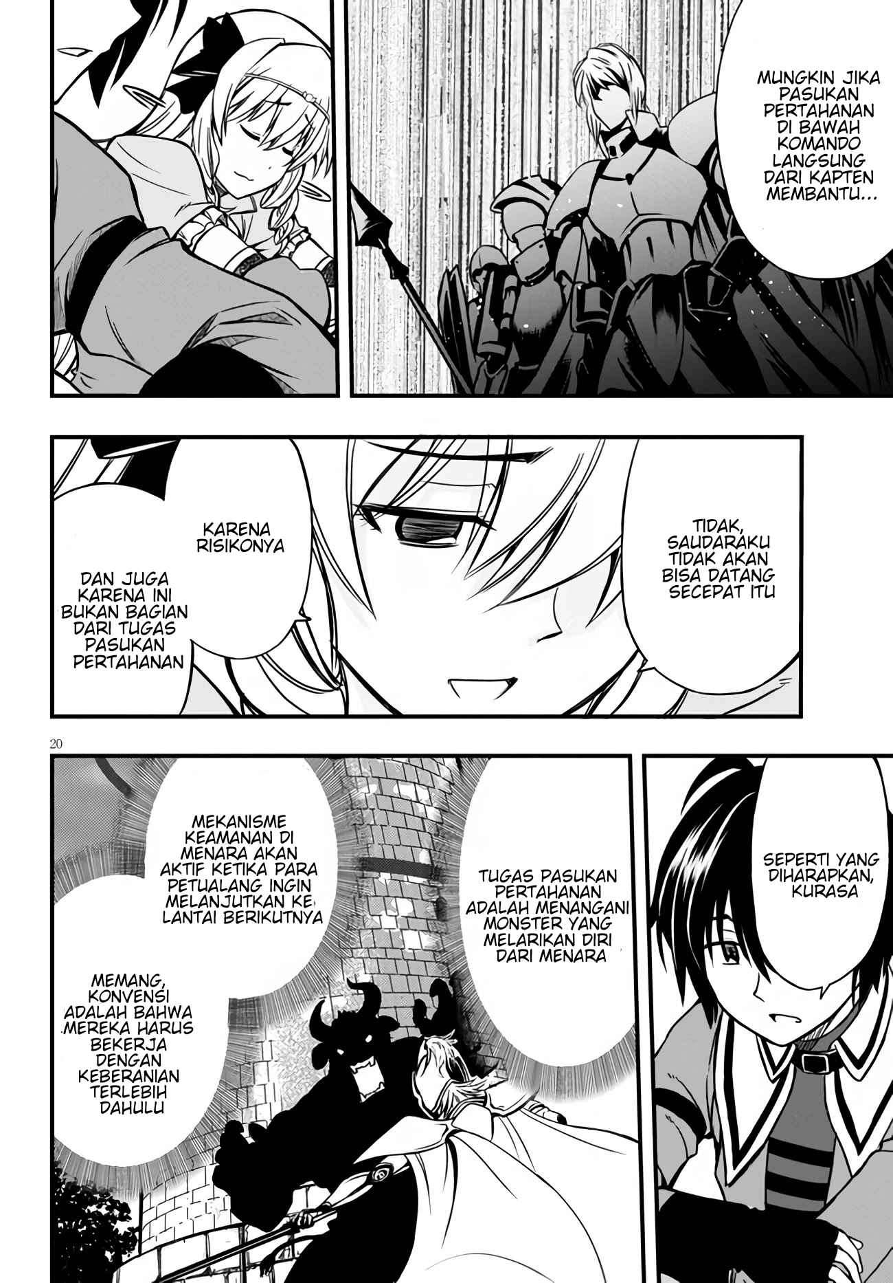 Hazure Akamadoushi ha Kenjyatime ni Musou suru Chapter 05 Bahasa Indonesia