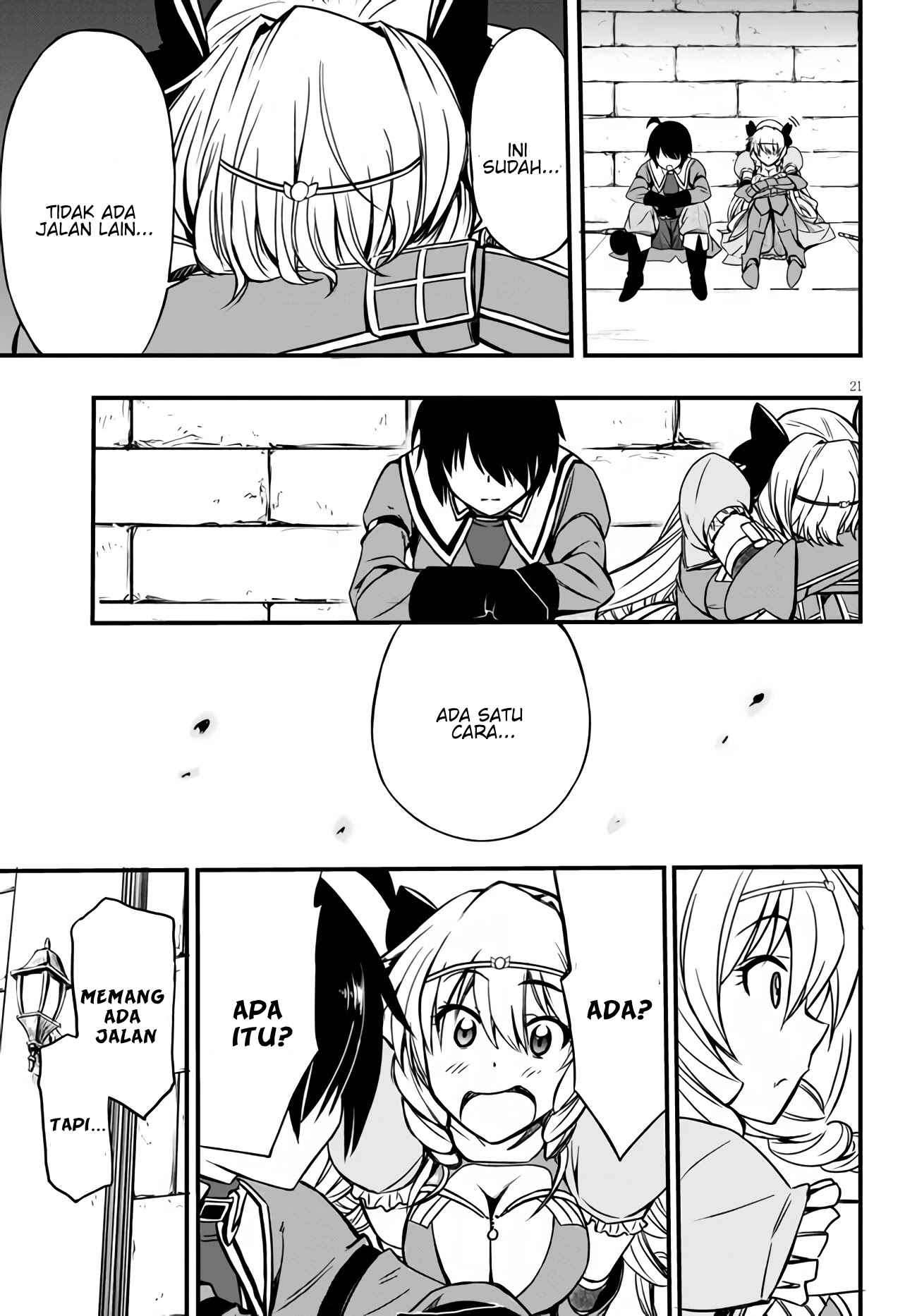 Hazure Akamadoushi ha Kenjyatime ni Musou suru Chapter 05 Bahasa Indonesia