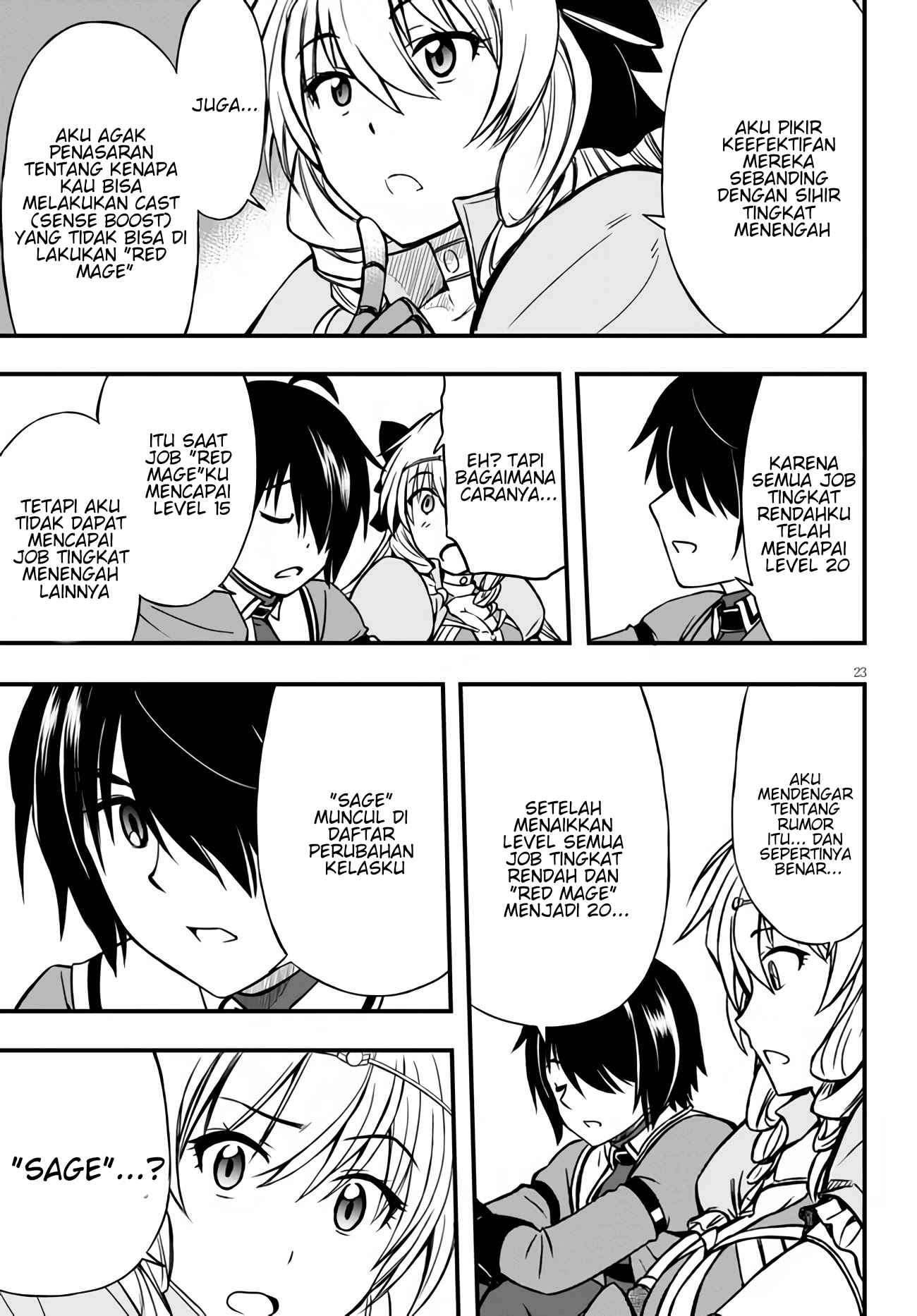 Hazure Akamadoushi ha Kenjyatime ni Musou suru Chapter 05 Bahasa Indonesia