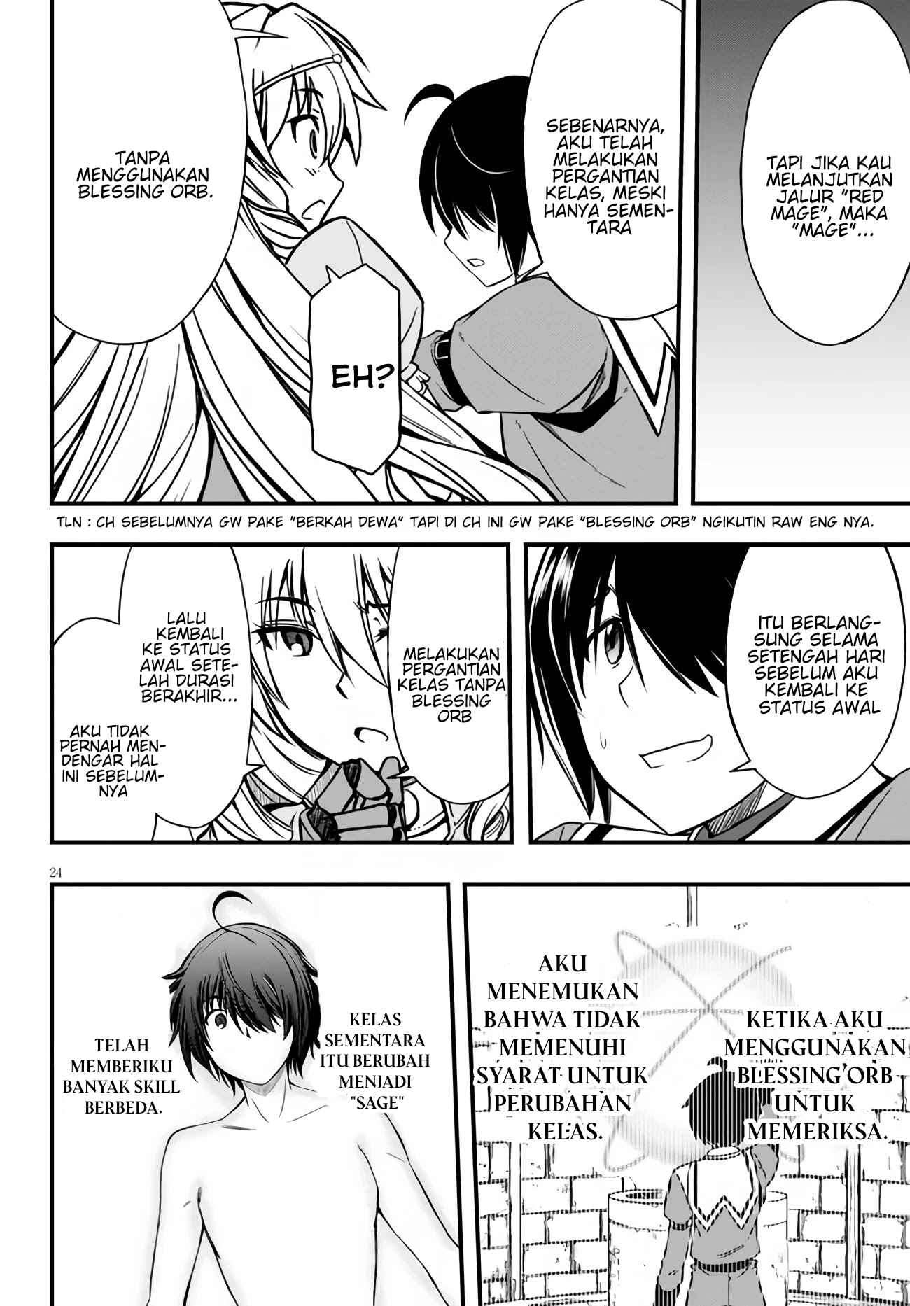 Hazure Akamadoushi ha Kenjyatime ni Musou suru Chapter 05 Bahasa Indonesia