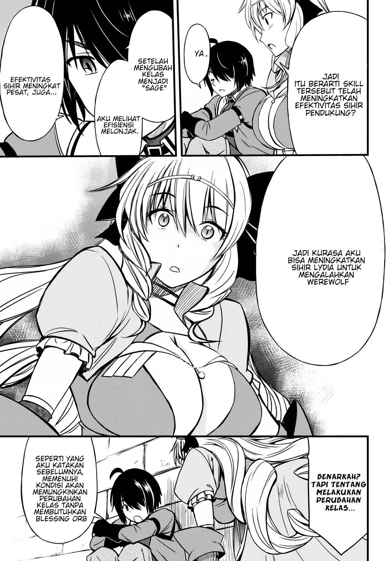 Hazure Akamadoushi ha Kenjyatime ni Musou suru Chapter 05 Bahasa Indonesia