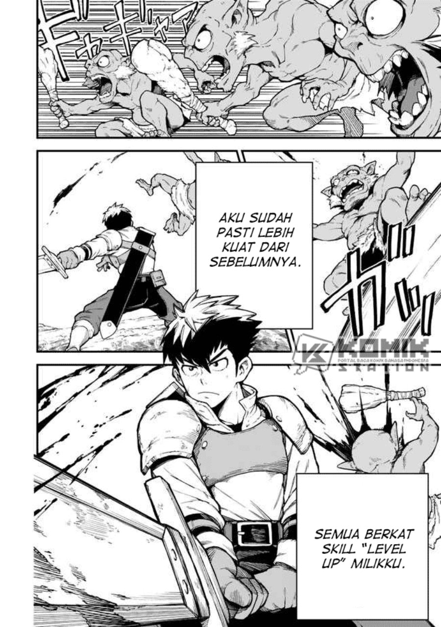 Hazure Skill Level Up no Sei de Party wo Tsuihou Sareta Shounen wa, Level wo Agete Butsuri de Naguru Chapter 02 Bahasa Indonesia