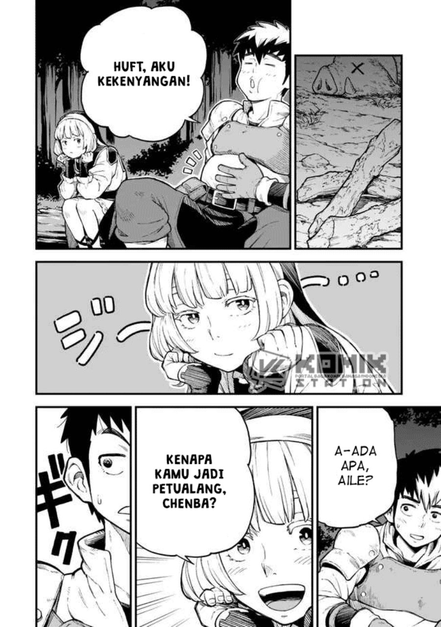Hazure Skill Level Up no Sei de Party wo Tsuihou Sareta Shounen wa, Level wo Agete Butsuri de Naguru Chapter 02 Bahasa Indonesia
