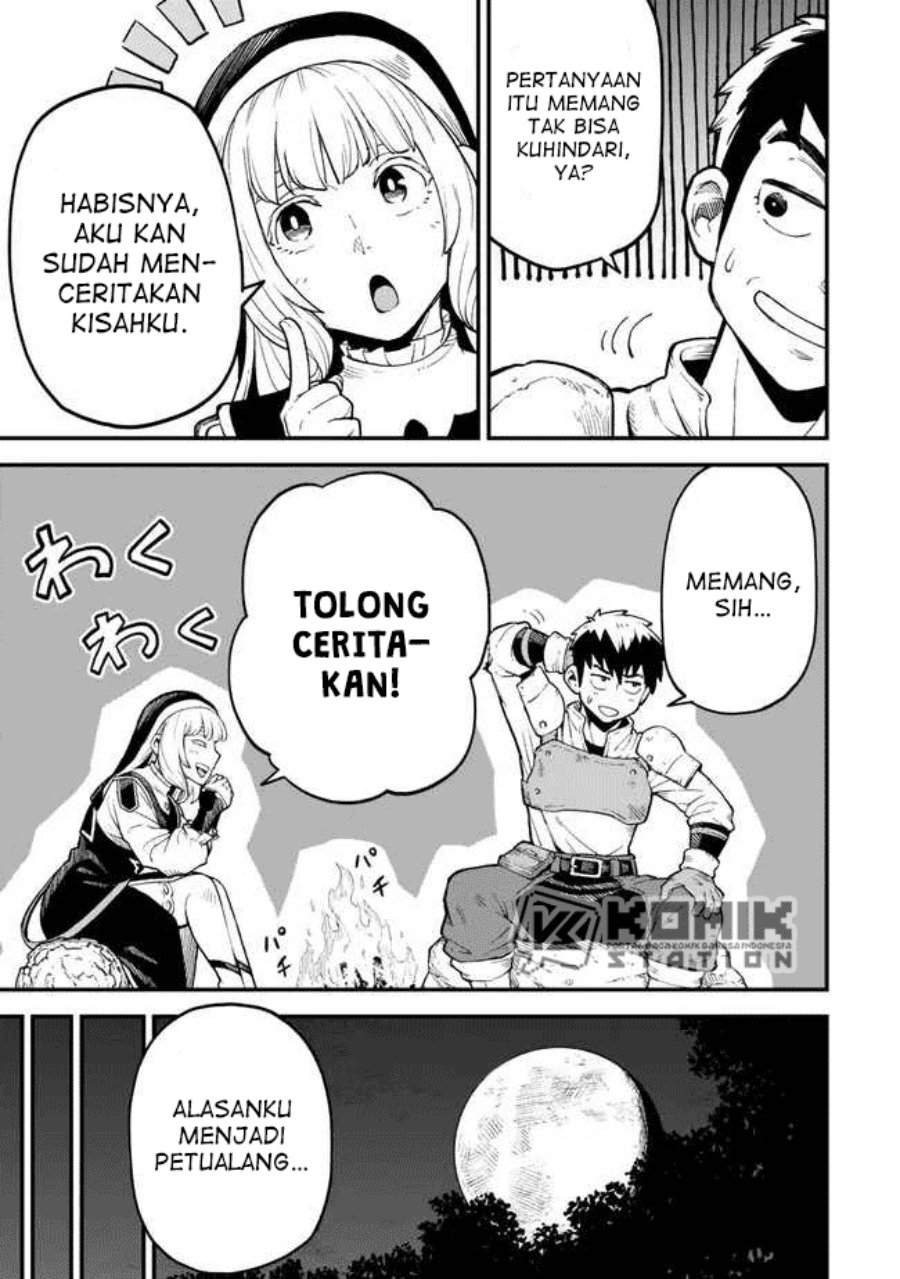 Hazure Skill Level Up no Sei de Party wo Tsuihou Sareta Shounen wa, Level wo Agete Butsuri de Naguru Chapter 02 Bahasa Indonesia