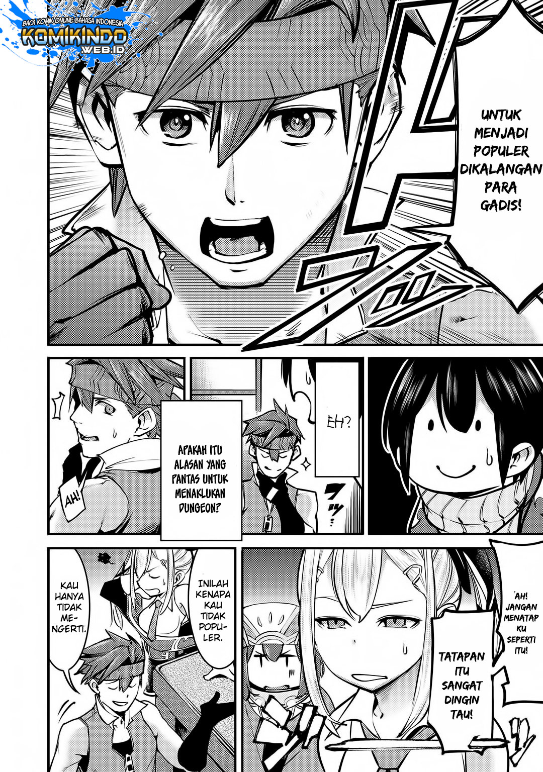 Hazure Skill [Mapping] wo Te ni Shita Shonen ha Saikyou Party to Dungeon ni Idomu Chapter 02 Bahasa Indonesia