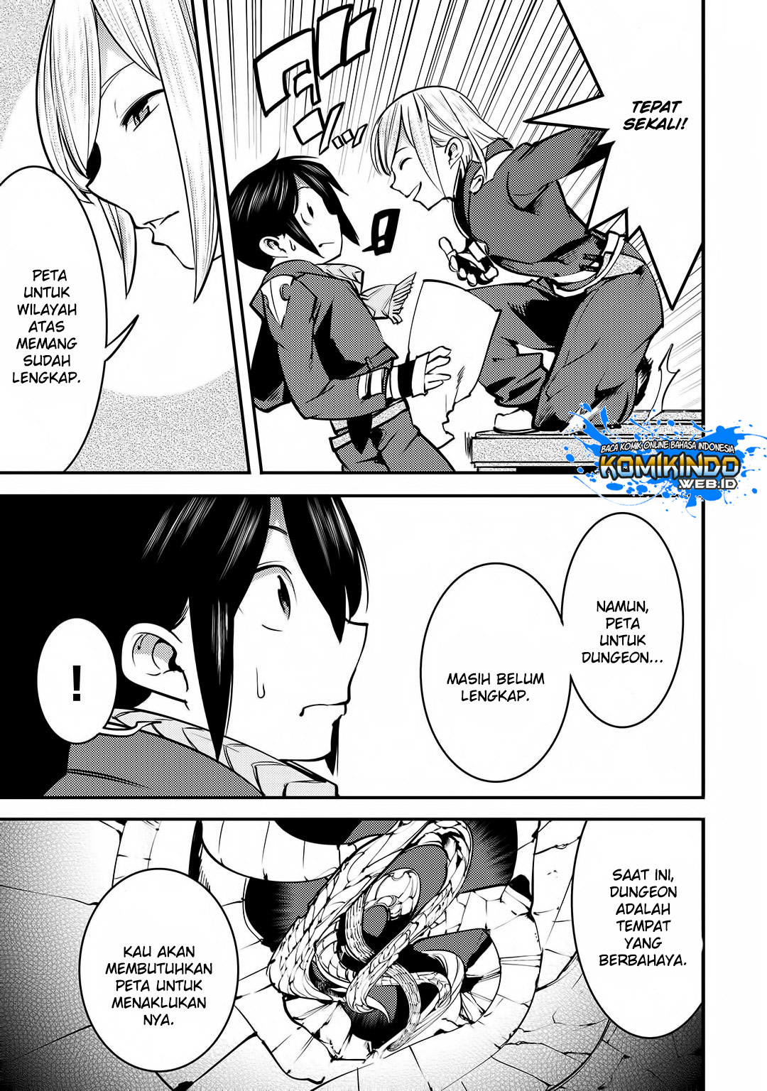 Hazure Skill [Mapping] wo Te ni Shita Shonen ha Saikyou Party to Dungeon ni Idomu Chapter 02 Bahasa Indonesia
