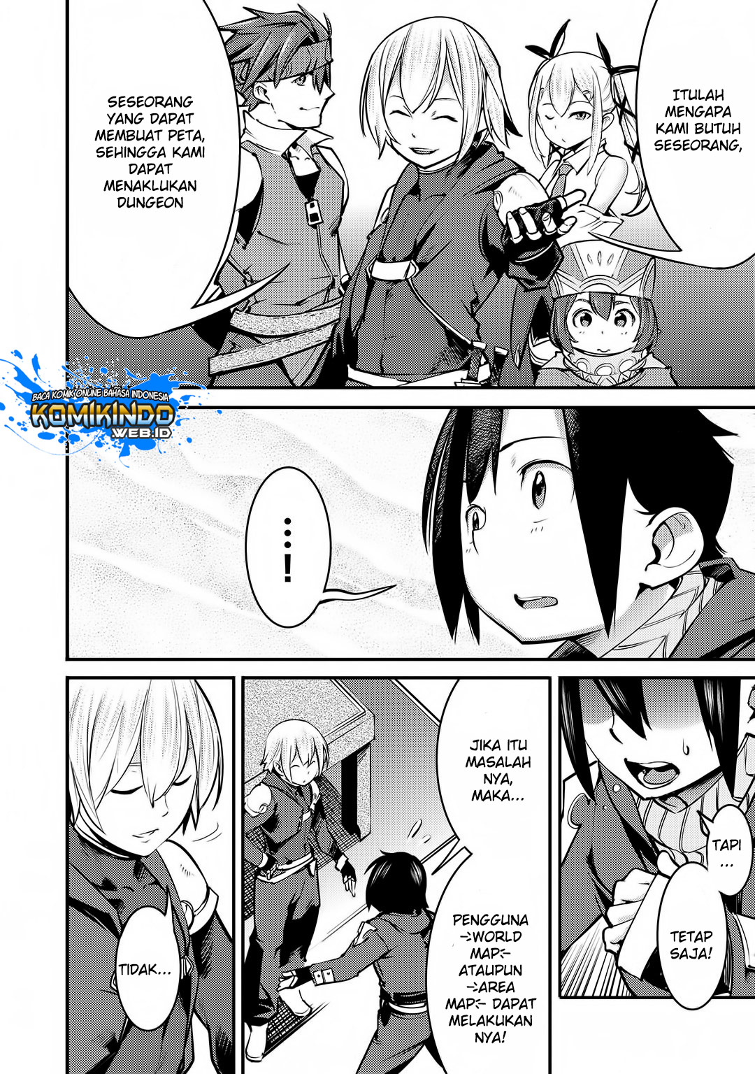 Hazure Skill [Mapping] wo Te ni Shita Shonen ha Saikyou Party to Dungeon ni Idomu Chapter 02 Bahasa Indonesia