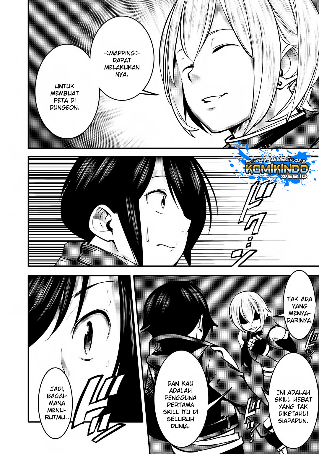 Hazure Skill [Mapping] wo Te ni Shita Shonen ha Saikyou Party to Dungeon ni Idomu Chapter 02 Bahasa Indonesia