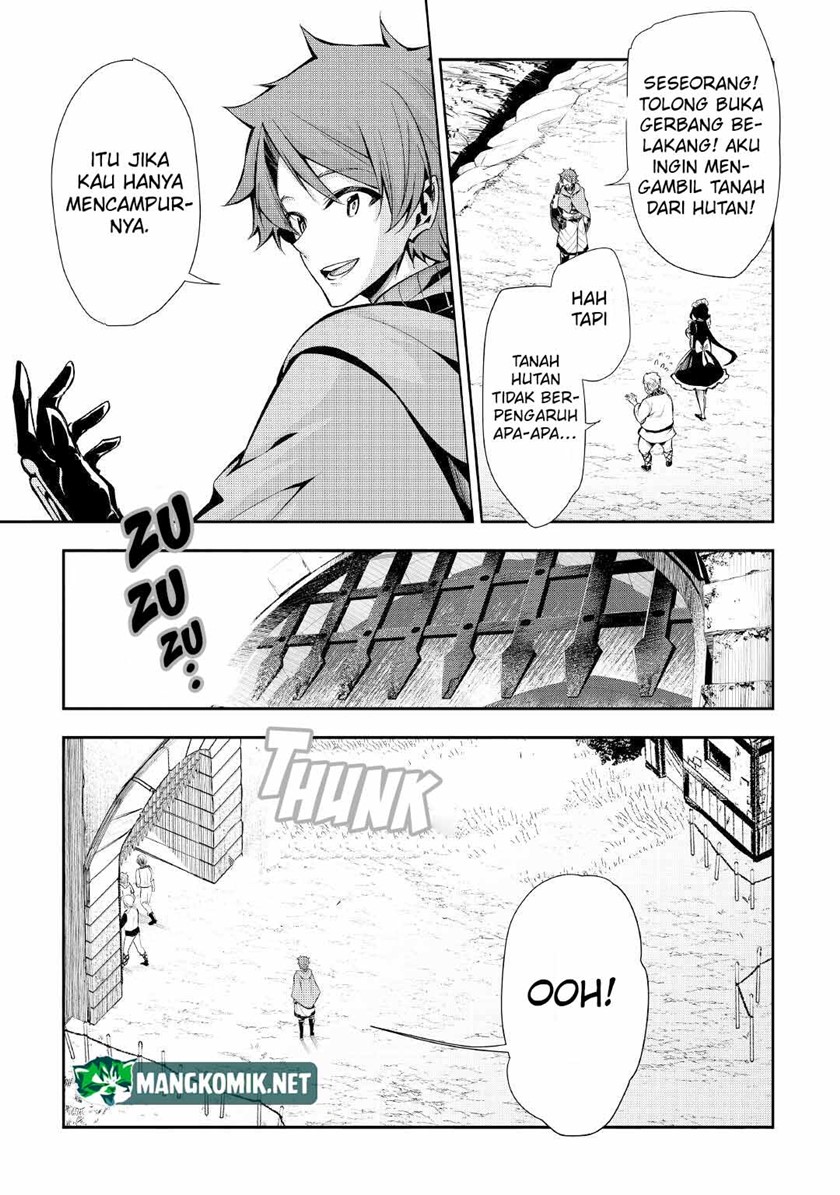 Hazure Zokusei Tsuchi Mahou no Sei de Henkyou ni Tsuihousareta no de, Gangan Ryouchi Kaitakushimasu! chapter 3