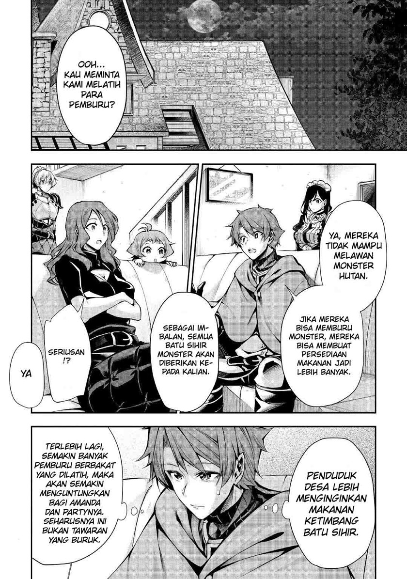 Hazure Zokusei Tsuchi Mahou no Sei de Henkyou ni Tsuihousareta no de, Gangan Ryouchi Kaitakushimasu! chapter 3