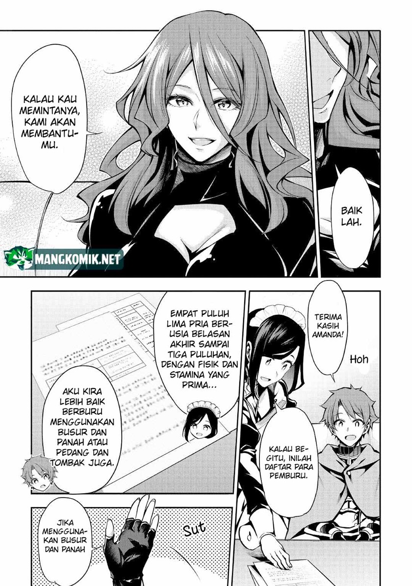Hazure Zokusei Tsuchi Mahou no Sei de Henkyou ni Tsuihousareta no de, Gangan Ryouchi Kaitakushimasu! chapter 3