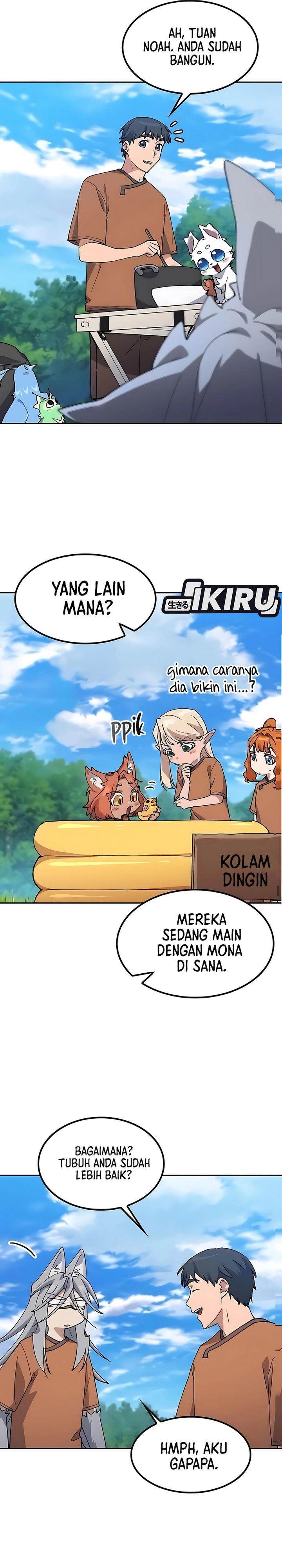 Healing Life Through Camping in Another World Chapter 83 Bahasa Indonesia