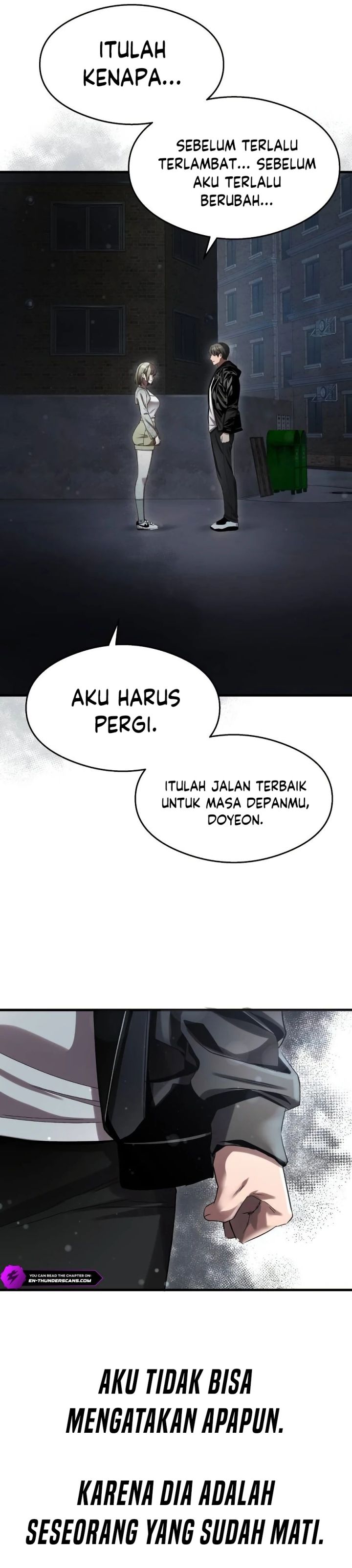Heart-Pounding Ghostly Poem Chapter 40 Bahasa Indonesia