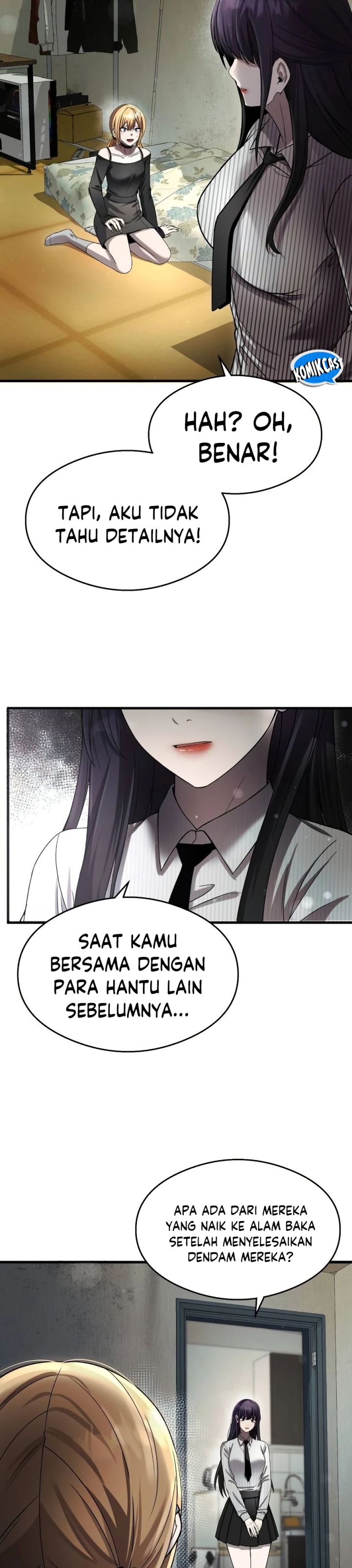 Heart-Pounding Ghostly Poem Chapter 40 Bahasa Indonesia