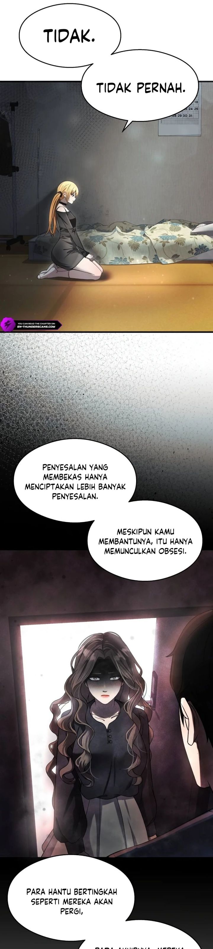 Heart-Pounding Ghostly Poem Chapter 40 Bahasa Indonesia