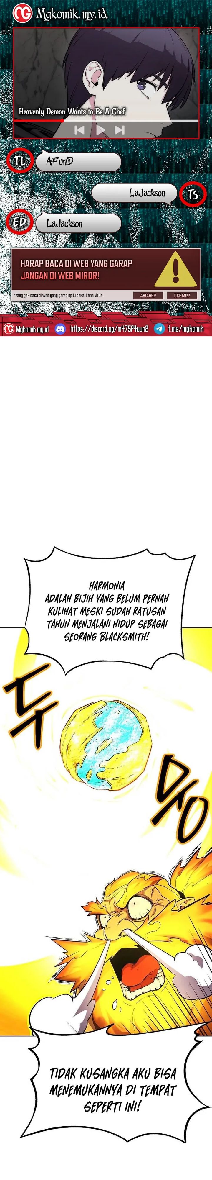 Heavenly Demon Wants to Be a Chef Chapter 50 Bahasa Indonesia