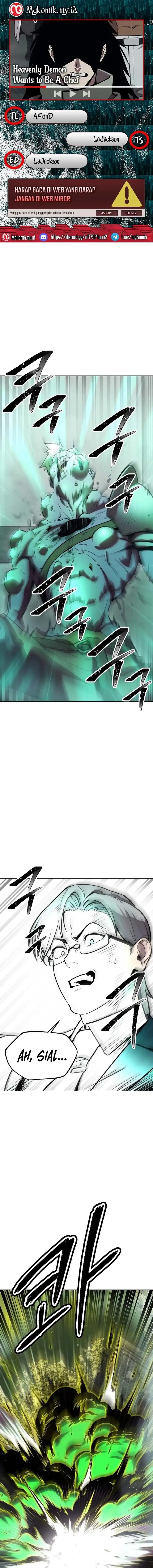 Heavenly Demon Wants to Be a Chef Chapter 53 Bahasa Indonesia