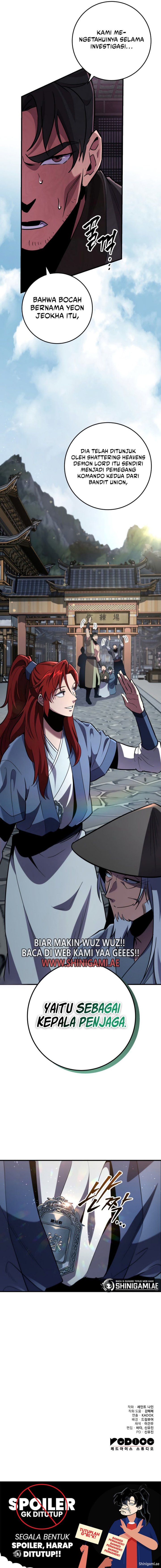 Heavenly Inquisition Sword Chapter 112 Bahasa Indonesia