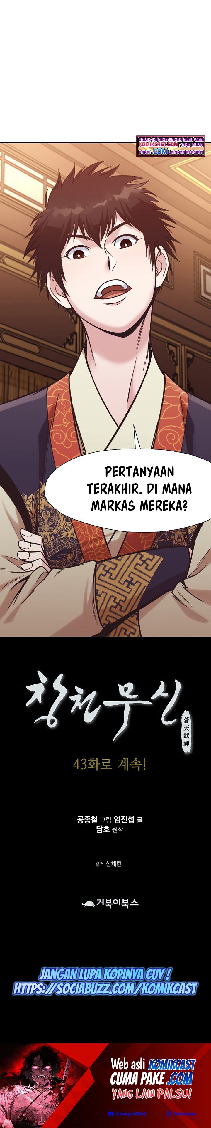 Heavenly Martial God Chapter 42 Bahasa Indonesia