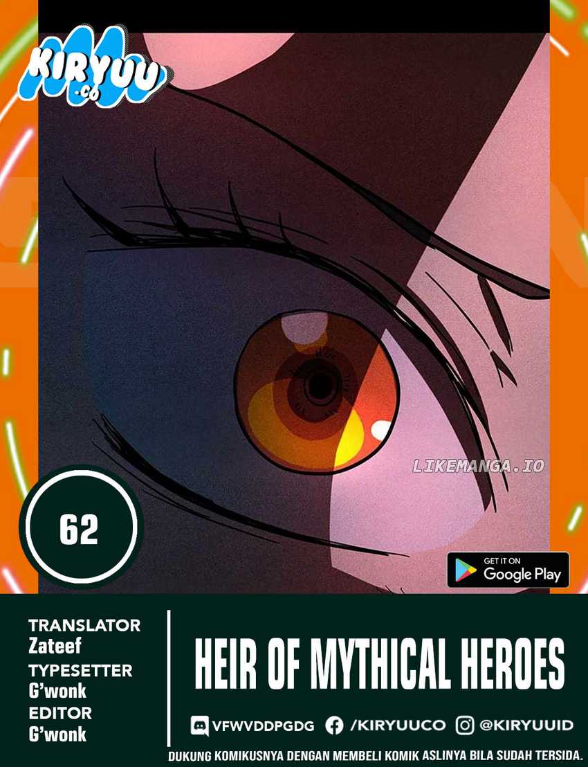 Heir of Mythical Heroes Chapter 62 Bahasa Indonesia