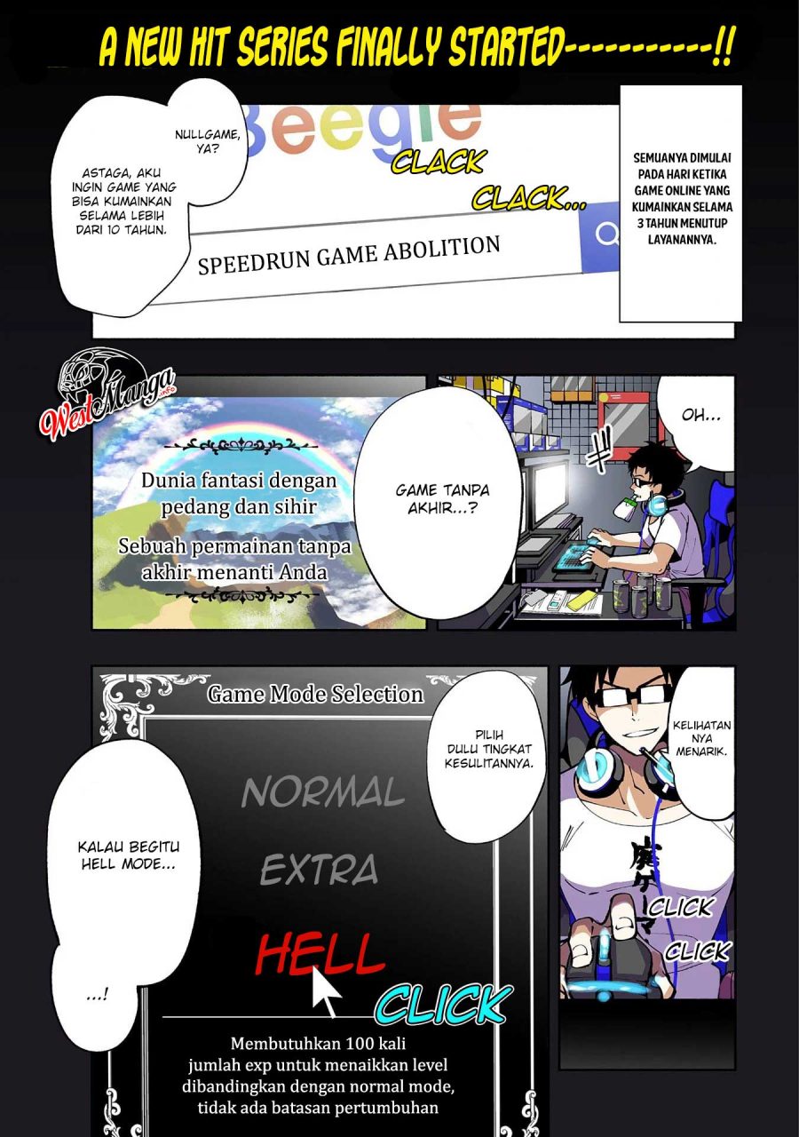 Hell Mode: Yarikomi Suki no Gamer wa Hai Settei no Isekai de Musou Suruw chapter 1