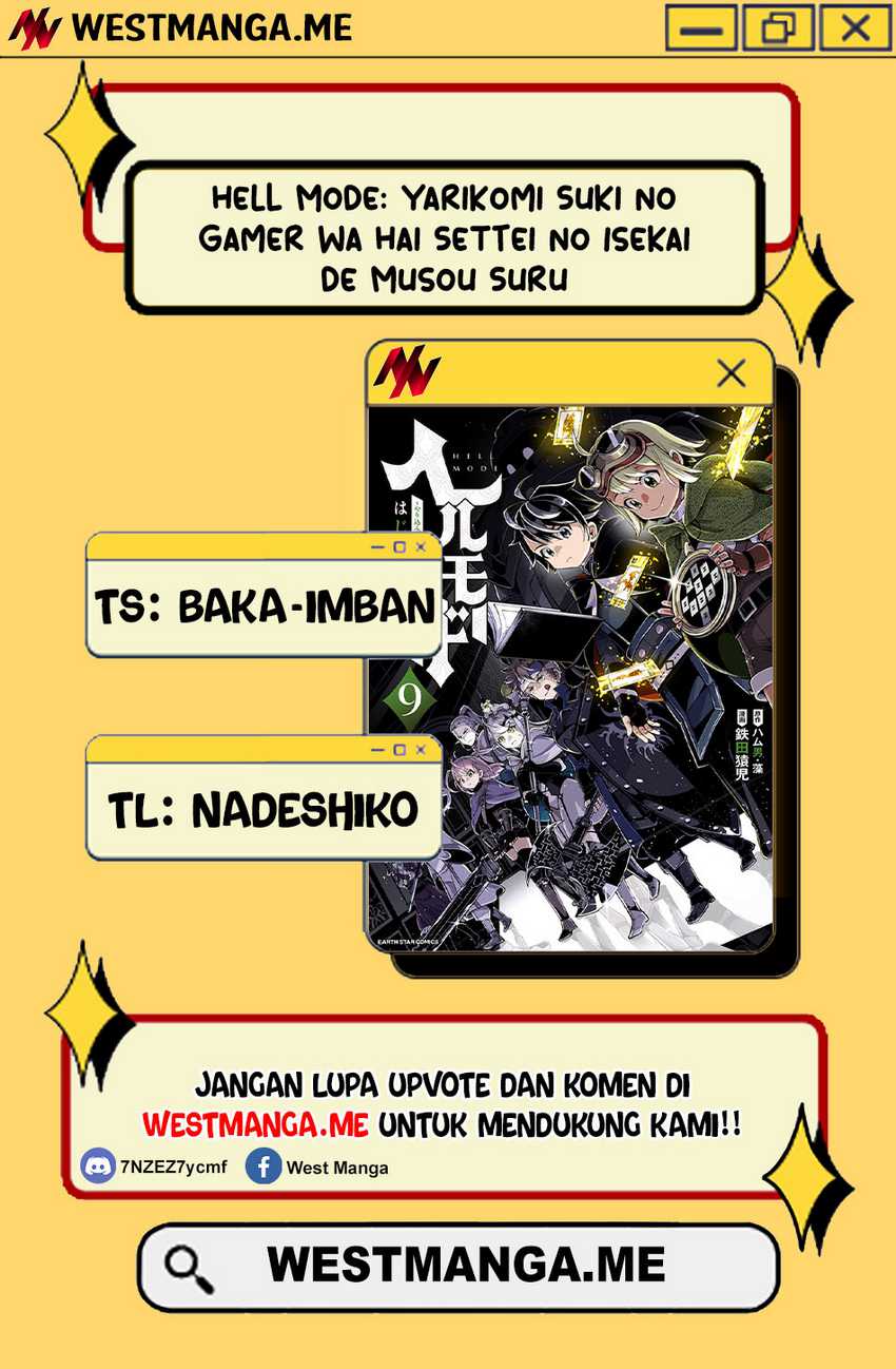 Hell Mode: Yarikomi Suki no Gamer wa Hai Settei no Isekai de Musou Suru Chapter 76.2 Bahasa Indonesia