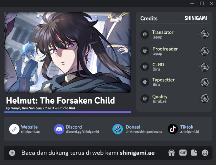 Helmut: The Forsaken Child chapter 52
