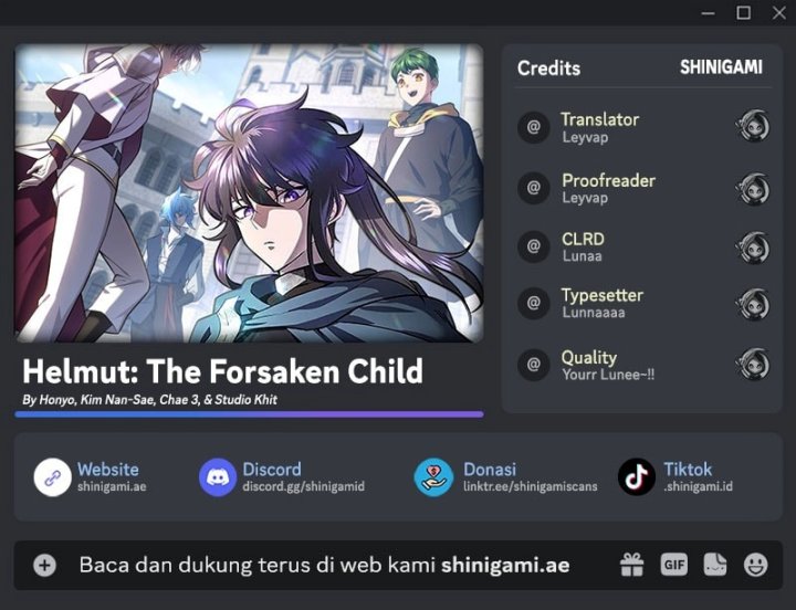Helmut: The Forsaken Child chapter 85