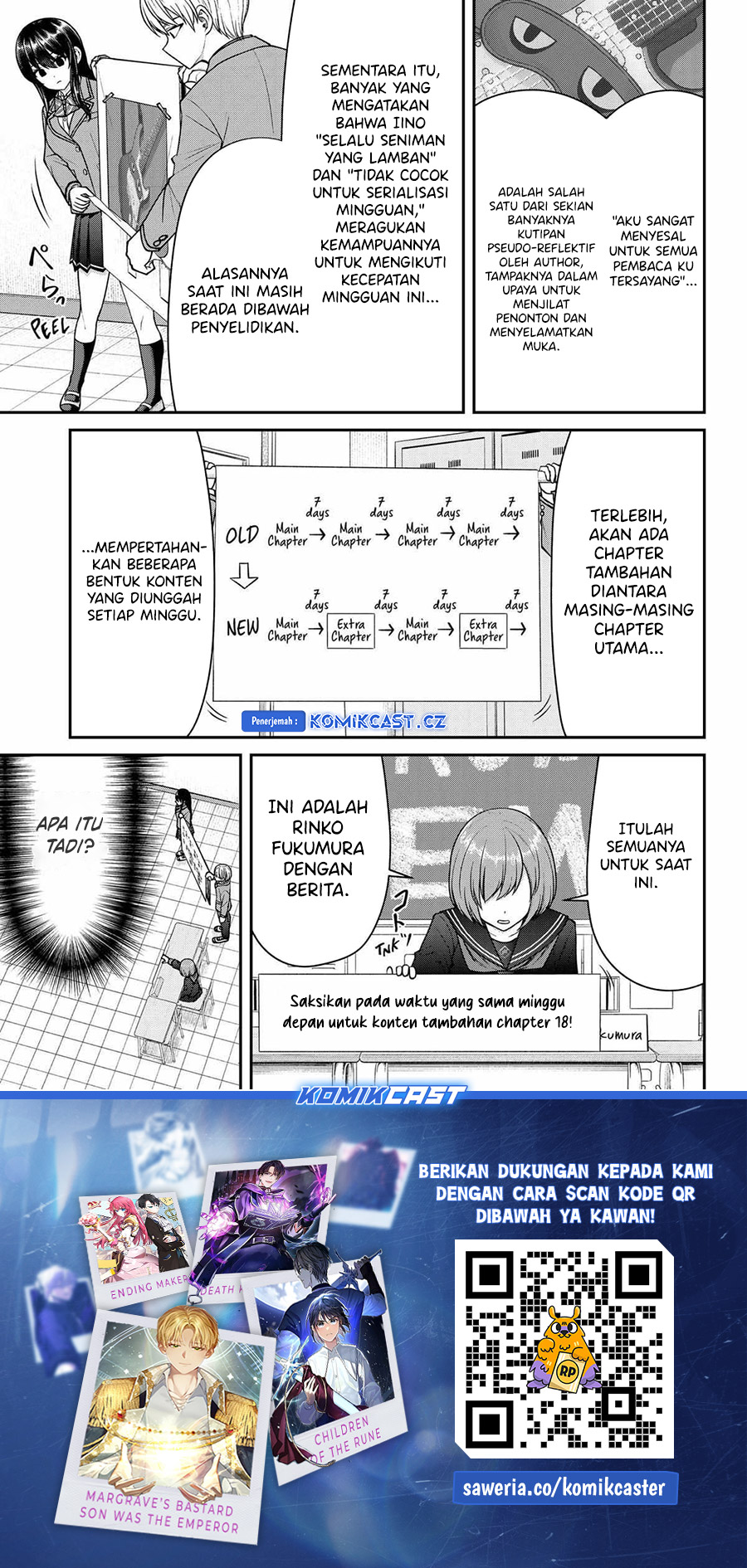 Henai Heartbeat Chapter 18 Bahasa Indonesia