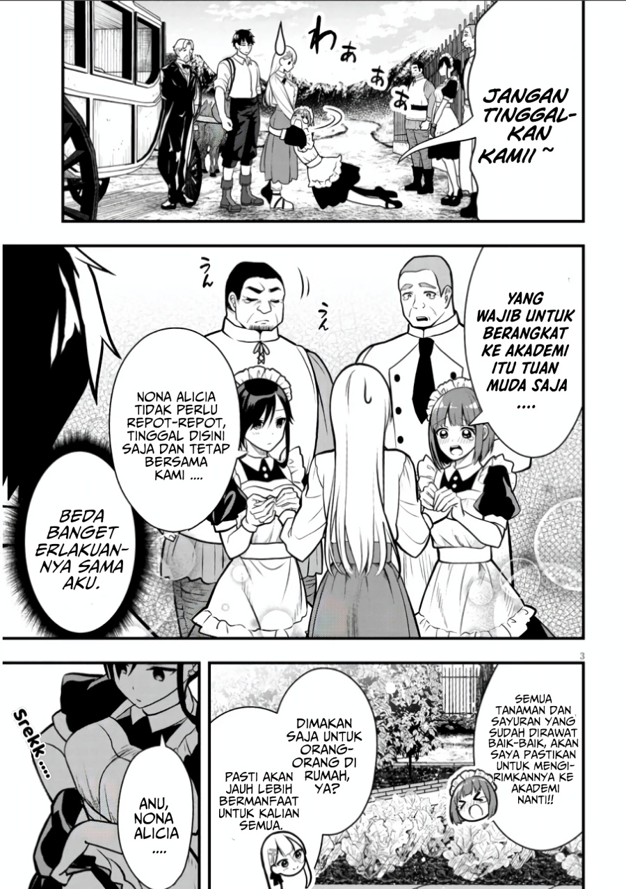Henkyou Mob Kizoku no Uchi ni Totsui de Kita Akuyaku Reijou ga, Mechakucha Dekiru Yoi Yome Nandaga? chapter 4