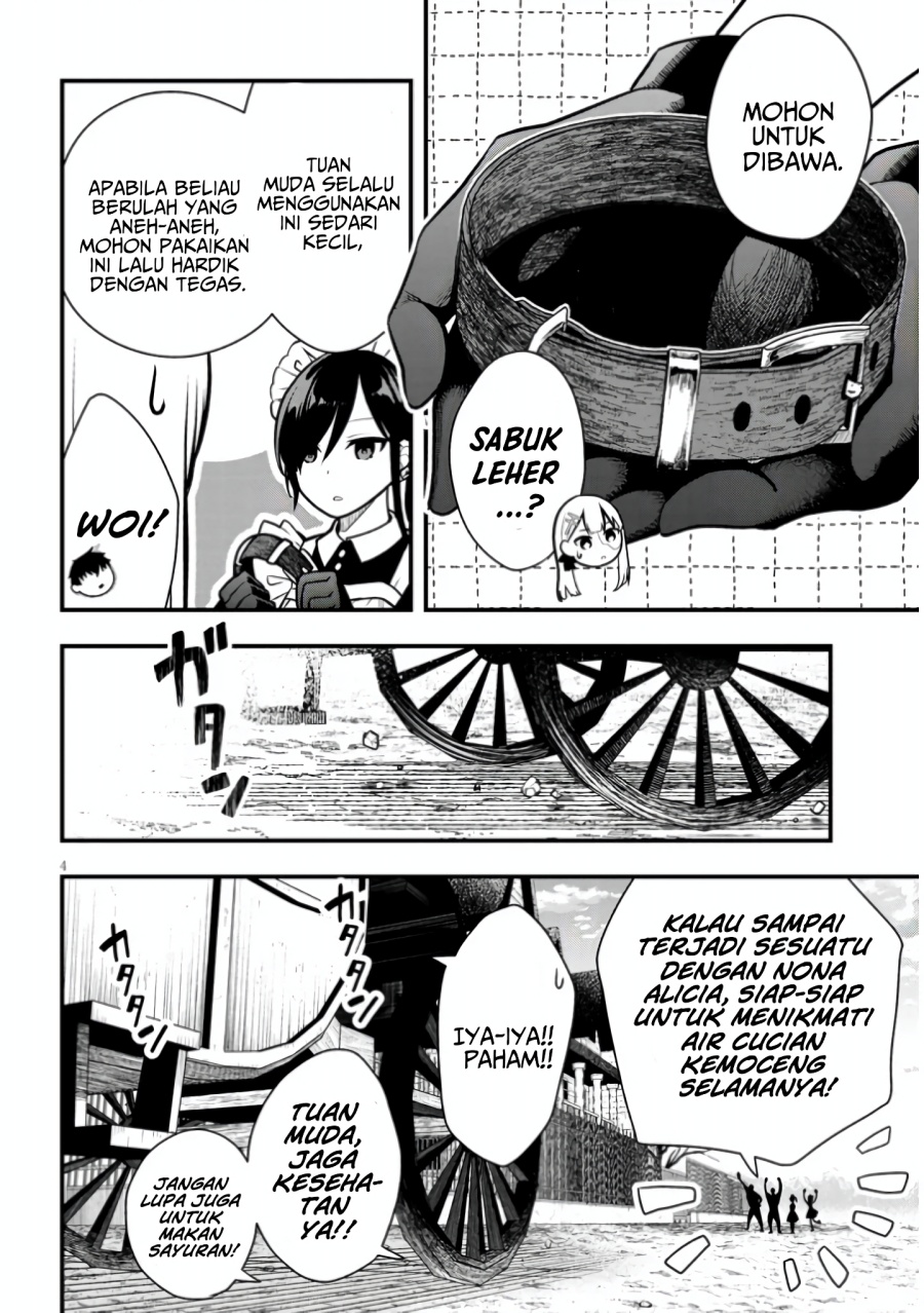 Henkyou Mob Kizoku no Uchi ni Totsui de Kita Akuyaku Reijou ga, Mechakucha Dekiru Yoi Yome Nandaga? chapter 4