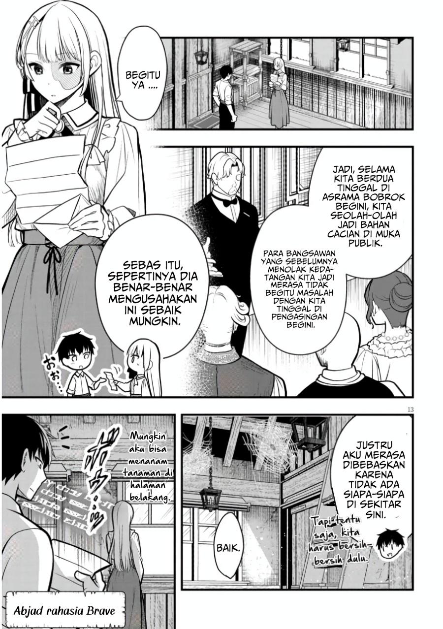 Henkyou Mob Kizoku no Uchi ni Totsui de Kita Akuyaku Reijou ga, Mechakucha Dekiru Yoi Yome Nandaga? chapter 4