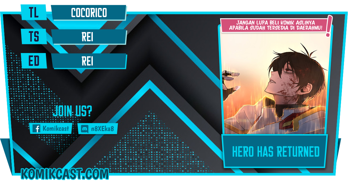 Hero Has Returned Chapter 16 Bahasa Indonesia