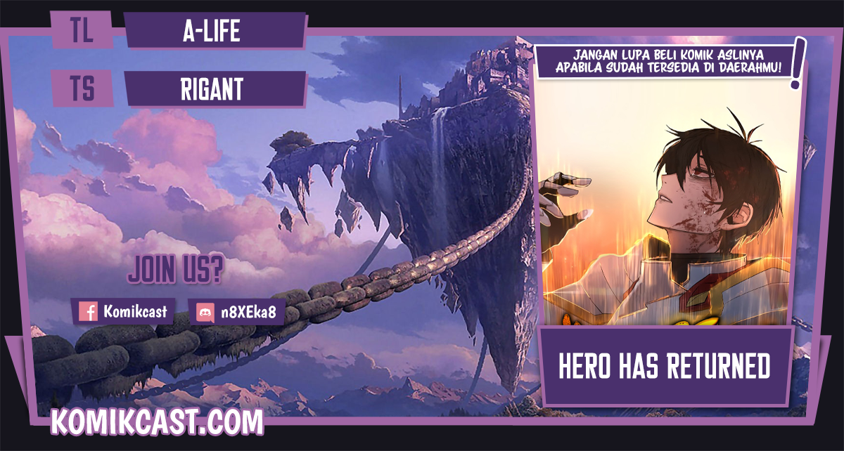 Hero Has Returned Chapter 44 Bahasa Indonesia