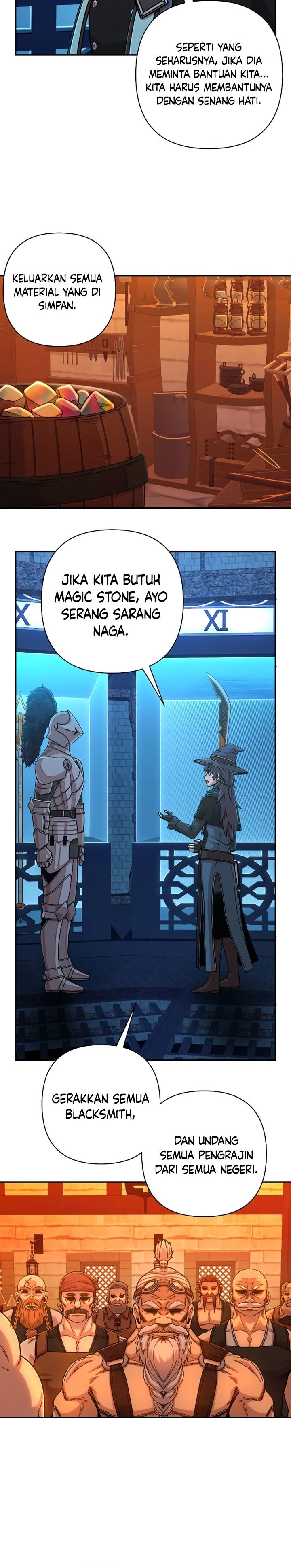 Hero Has Returned Chapter 67 Bahasa Indonesia