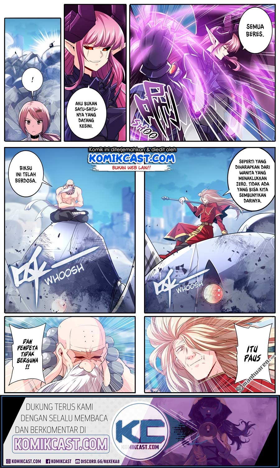 Hero? I Quit A Long Time Ago Chapter 220 Bahasa Indonesia
