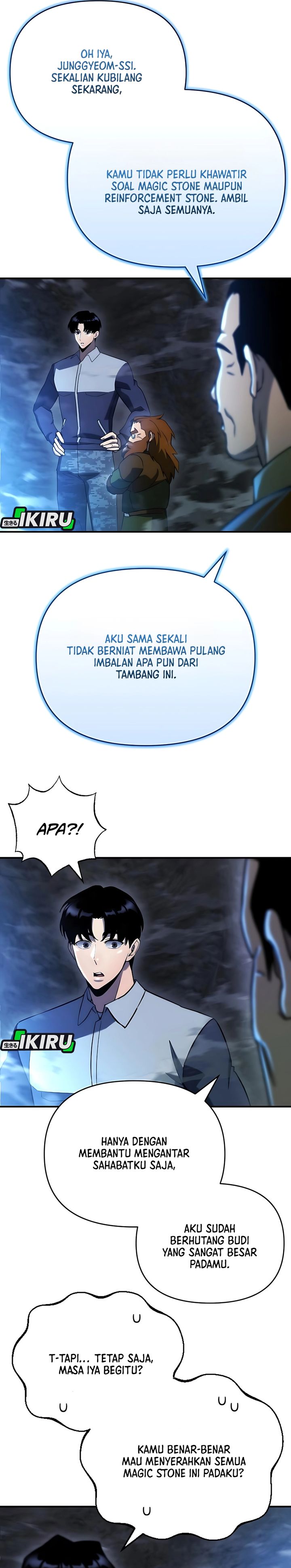 Hiding a Logistics Center in the Apocalypse Chapter 63 Bahasa Indonesia