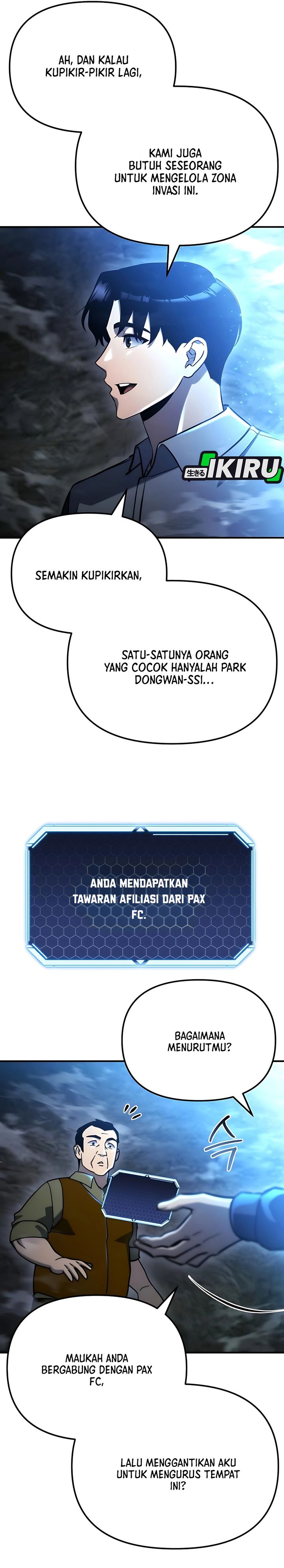 Hiding a Logistics Center in the Apocalypse Chapter 63 Bahasa Indonesia