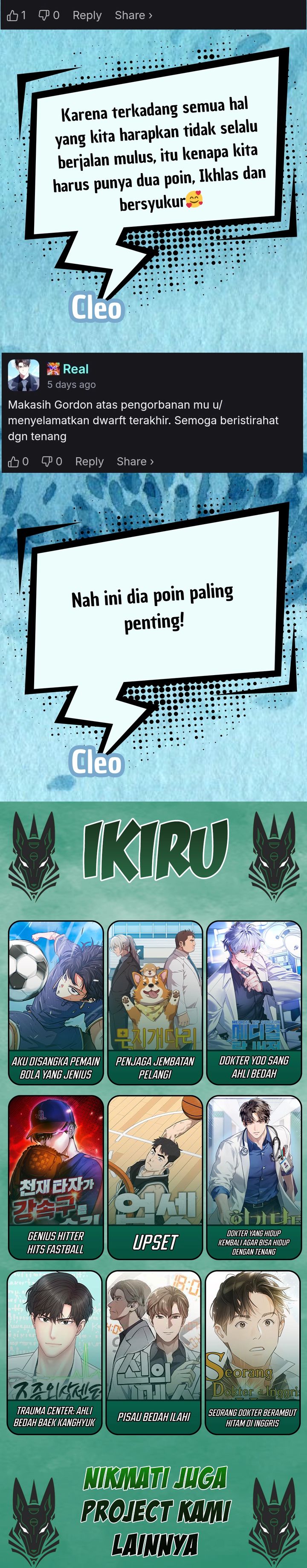 Hiding a Logistics Center in the Apocalypse Chapter 63 Bahasa Indonesia