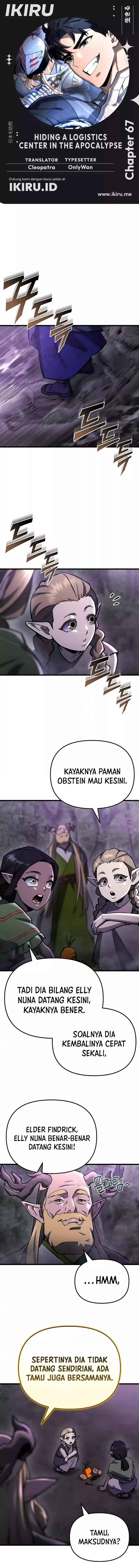 Hiding a Logistics Center in the Apocalypse chapter 67