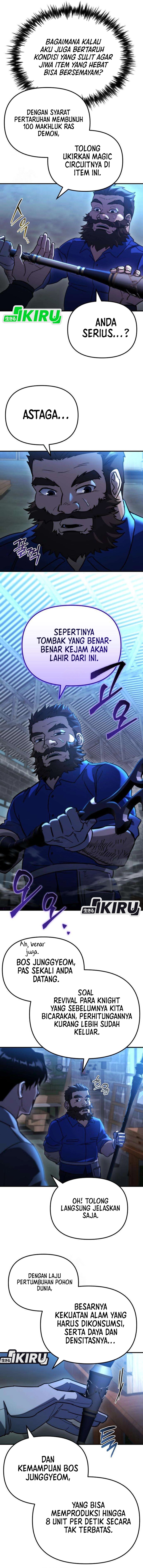 Hiding a Logistics Center in the Apocalypse Chapter 75 Bahasa Indonesia