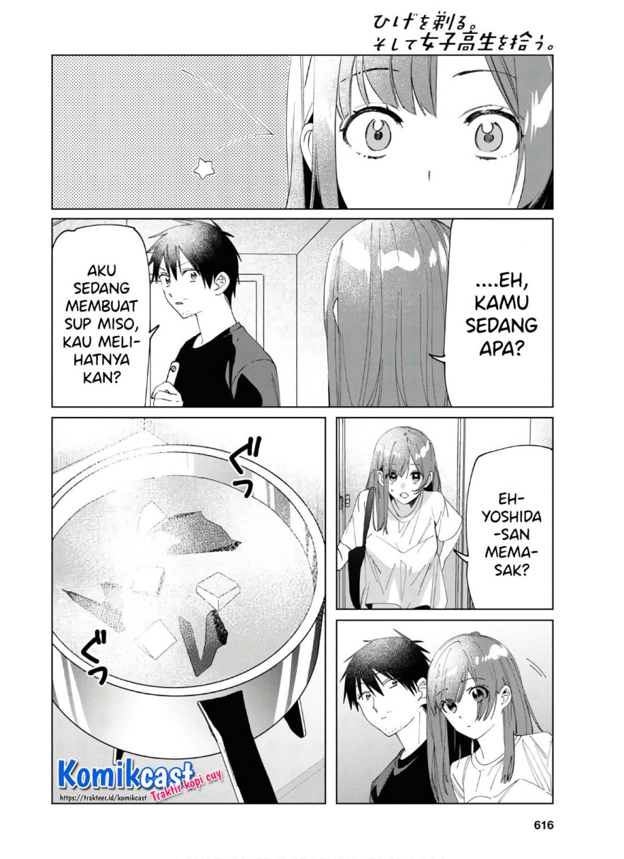 Hige Wo Soru. Soshite Joshikosei Wo Hirou. chapter 25