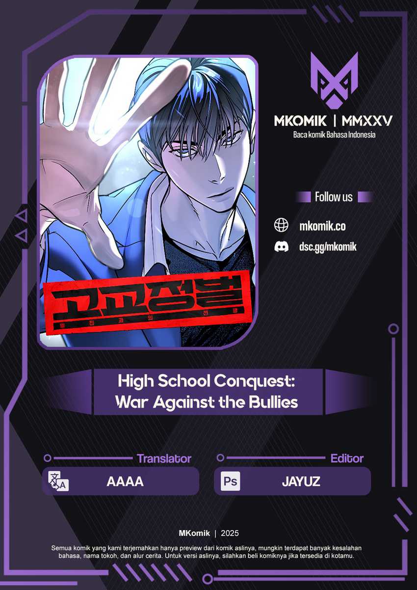 High School Conquest: War Against the Bullies Chapter 12 Bahasa Indonesia