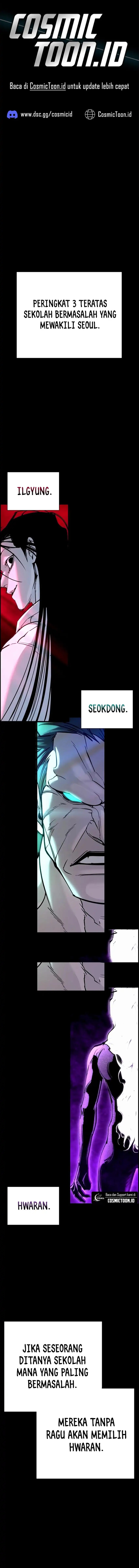 High School Conquest: War Against the Bullies Chapter 35 Bahasa Indonesia