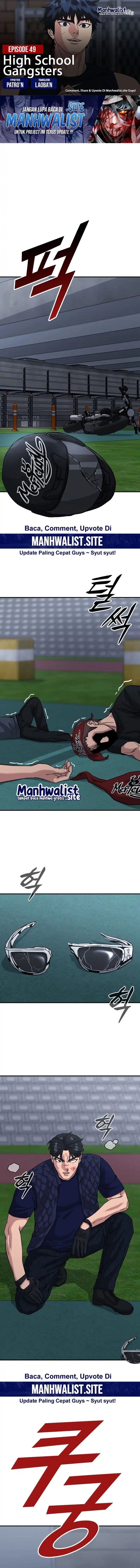 High School Gangsters Chapter 49 Bahasa Indonesia