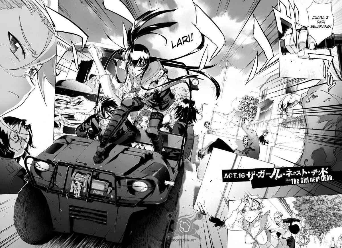 Highschool of the Dead Chapter 16 Bahasa Indonesia