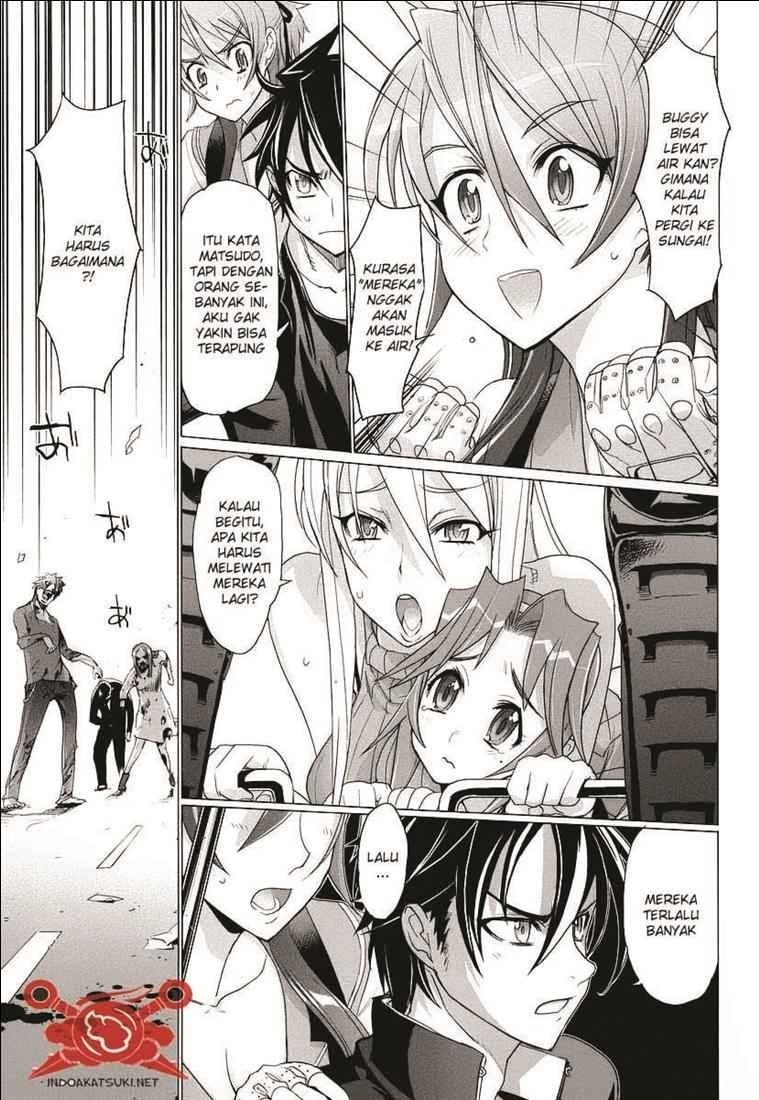 Highschool of the Dead Chapter 16 Bahasa Indonesia