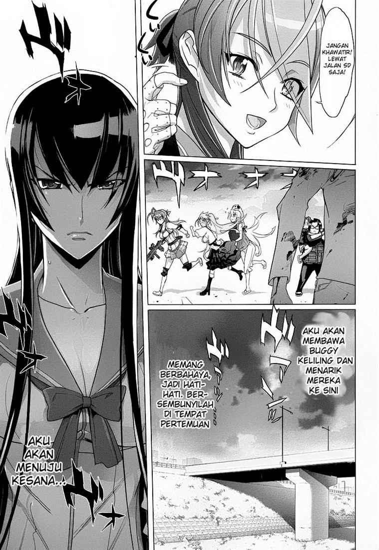 Highschool of the Dead Chapter 16 Bahasa Indonesia