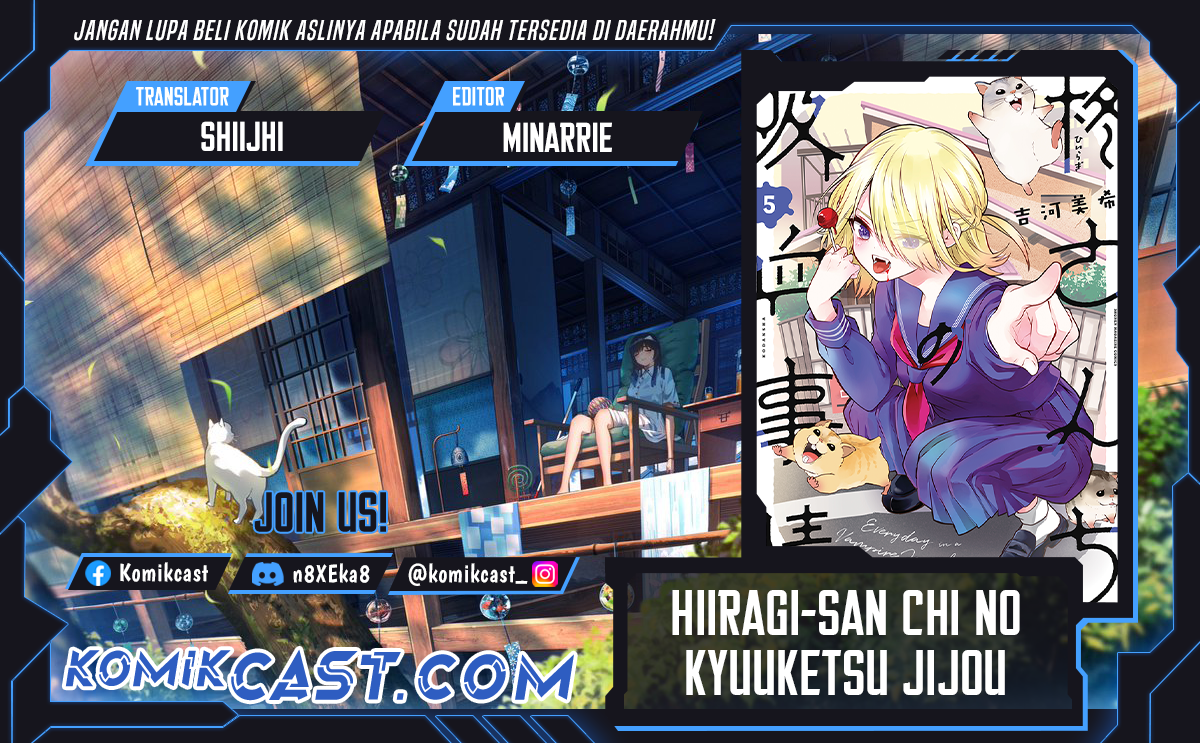 Hiiragi-san Chi no Kyuuketsu Jijou Chapter 25 Bahasa Indonesia